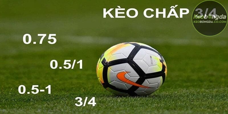 Kèo 3/4 là một loại kèo chấp phổ biến trong cá độ bóng đá